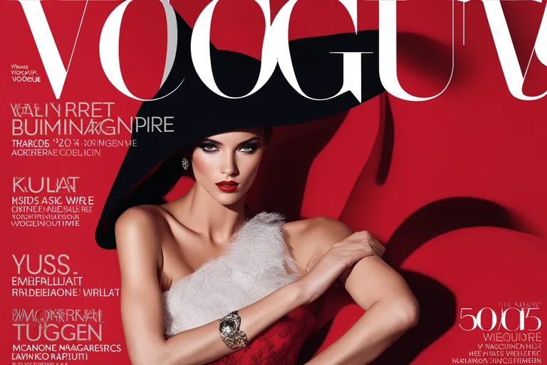 Fashion Unveiled: A Glimpse into Vogue Magazine's -1